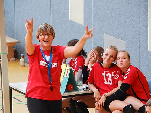 Spass am Volleyball mit Ulli