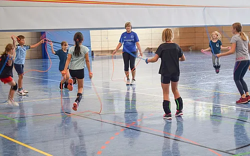 Spass am Volleyball mit Ulli