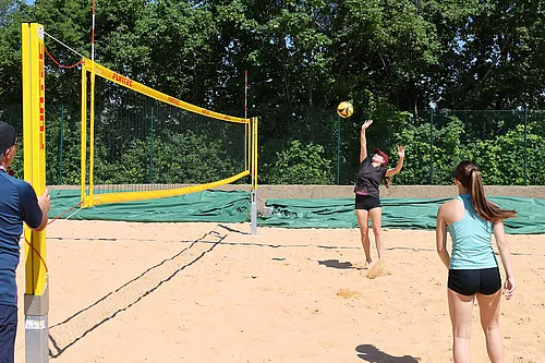 Einweihung des Beachplatzes