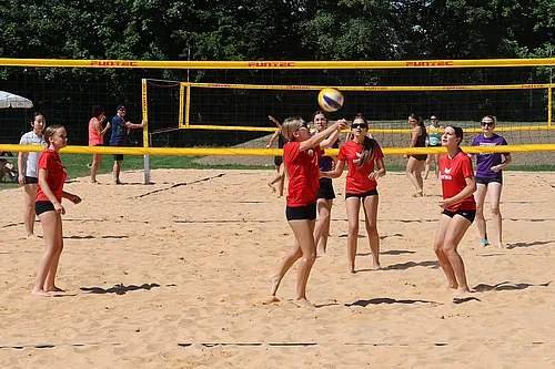 Einweihung des Beachplatzes