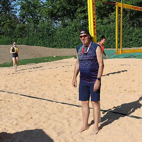 Einweihung des Beachplatzes
