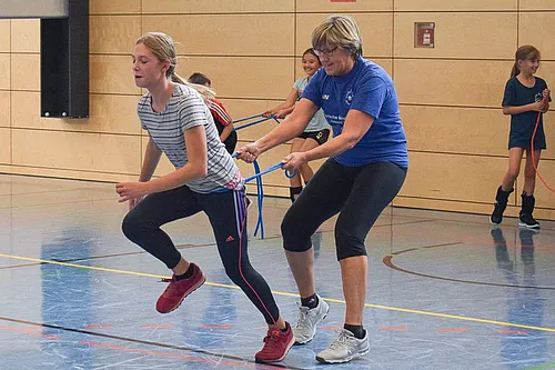 Spass am Volleyball mit Ulli
