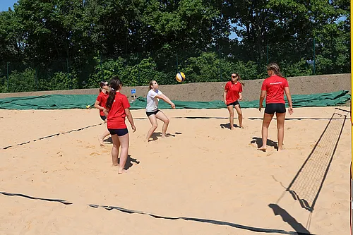 Einweihung des Beachplatzes