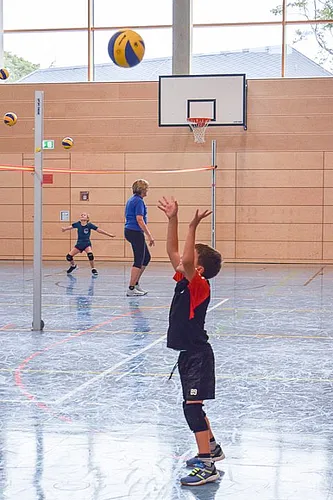 Spass am Volleyball mit Ulli