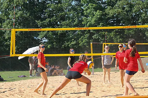 Einweihung des Beachplatzes