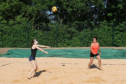 Einweihung des Beachplatzes