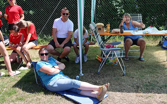 Einweihung des Beachplatzes