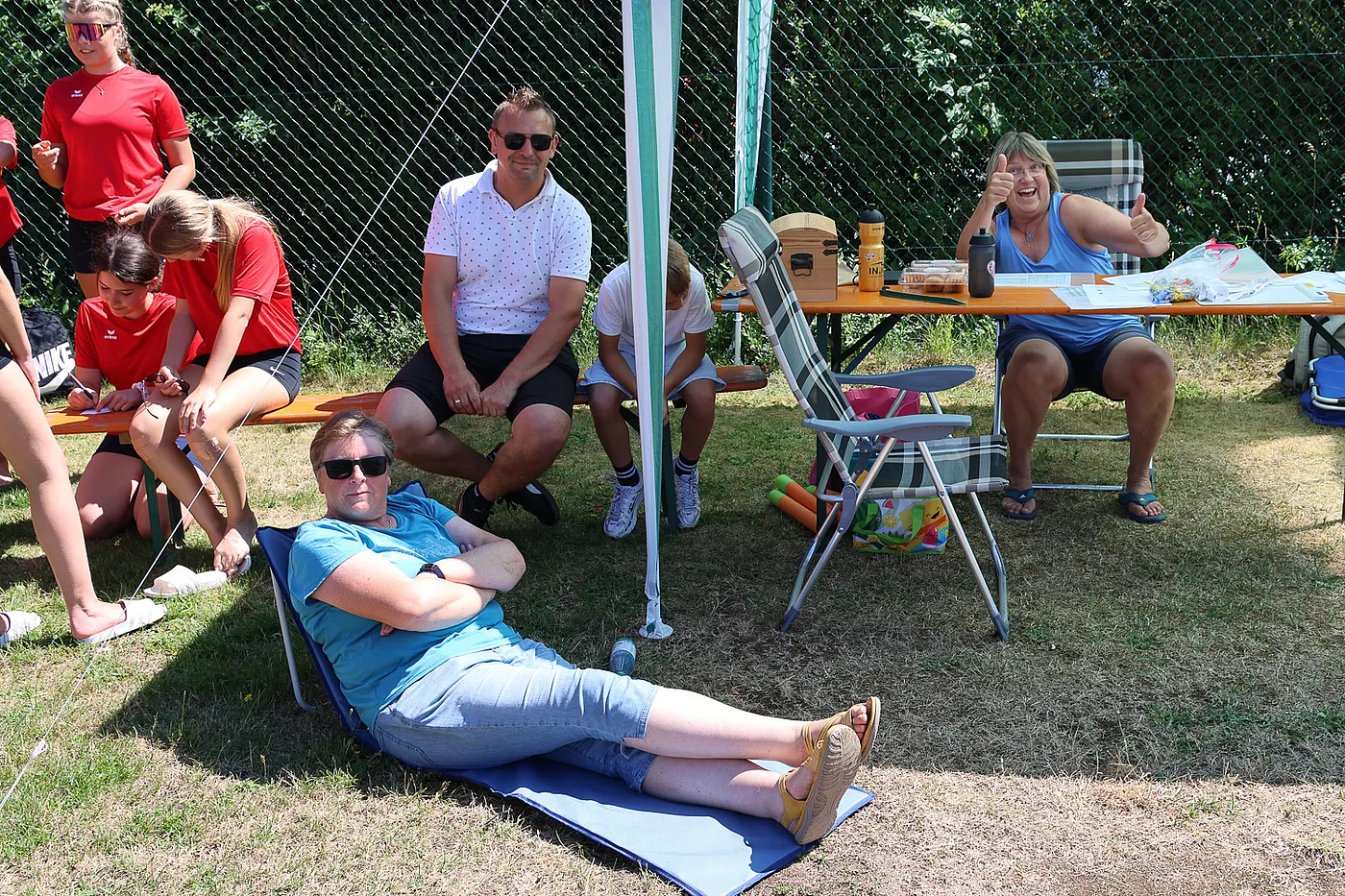 Einweihung des Beachplatzes