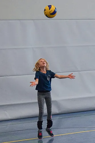 Spass am Volleyball mit Ulli