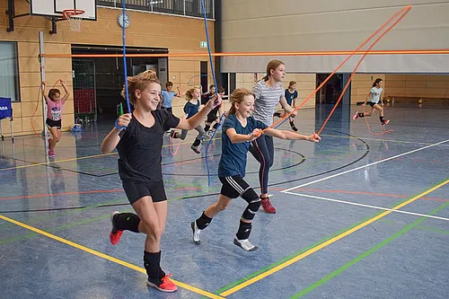 Spass am Volleyball mit Ulli