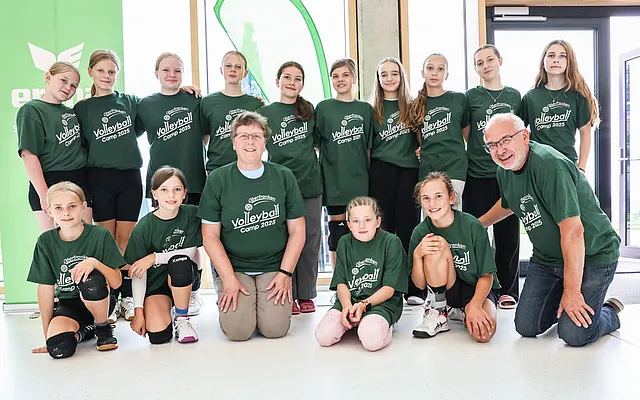 VG Hof beim Volleyballcamp 2025