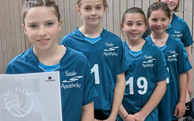 U12w - Sensationeller 6. Platz auf der BM