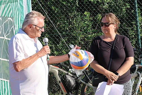 Einweihung des Beachplatzes
