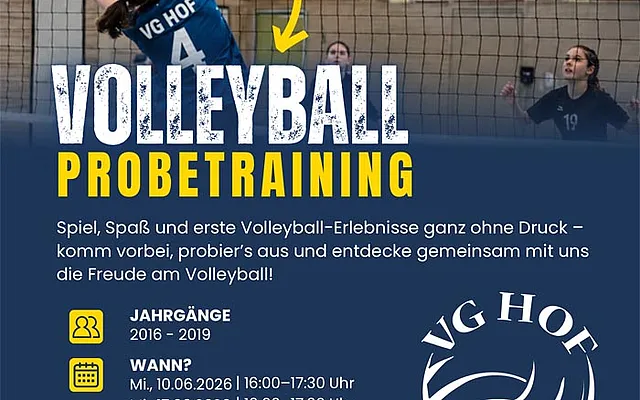 Probetraining für 7-9 Jährige