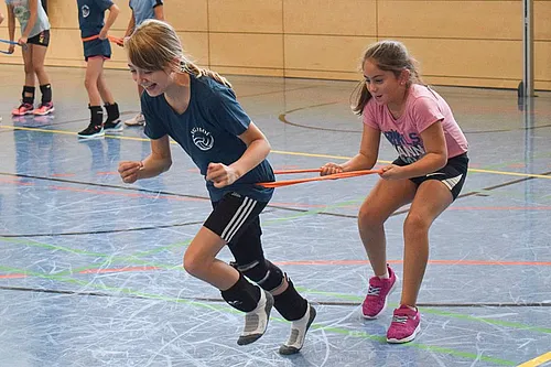 Spass am Volleyball mit Ulli