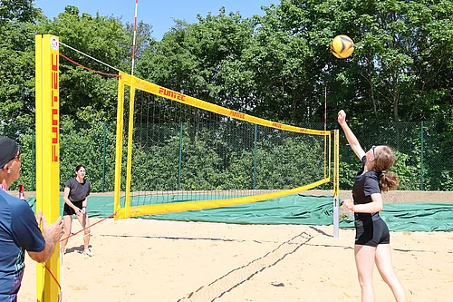 Einweihung des Beachplatzes