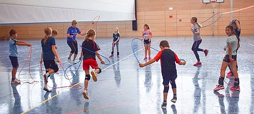 Spass am Volleyball mit Ulli