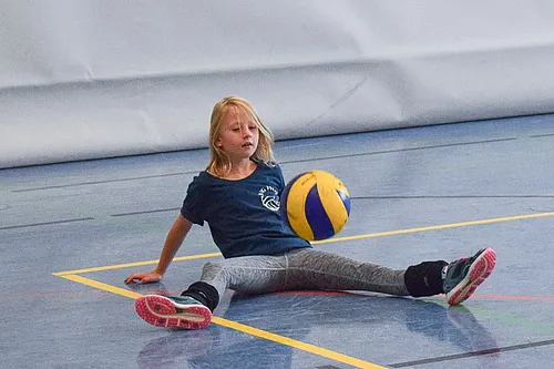 Spass am Volleyball mit Ulli