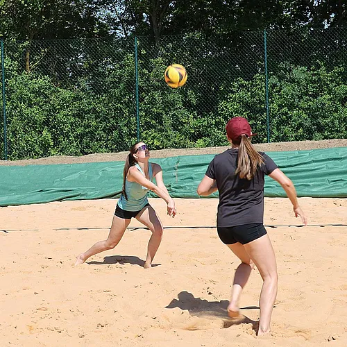 Einweihung des Beachplatzes