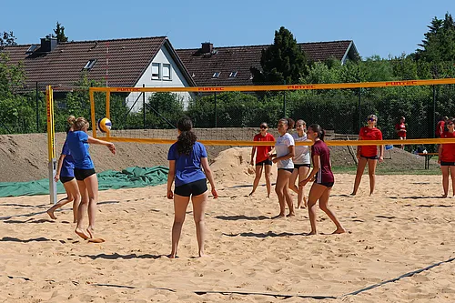 Einweihung des Beachplatzes