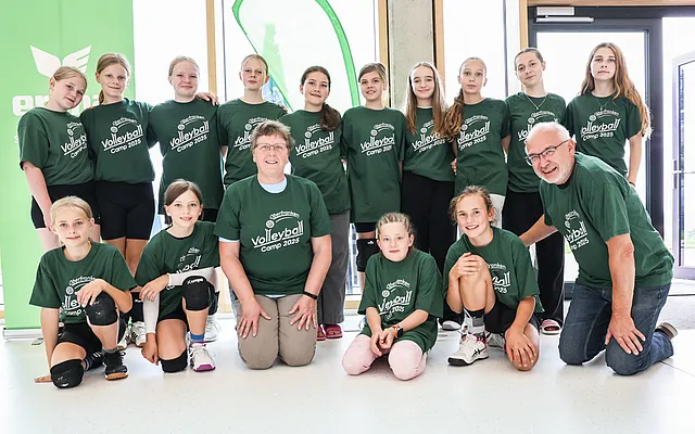 VG Hof beim Volleyballcamp 2025
