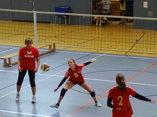 Spass am Volleyball mit Ulli