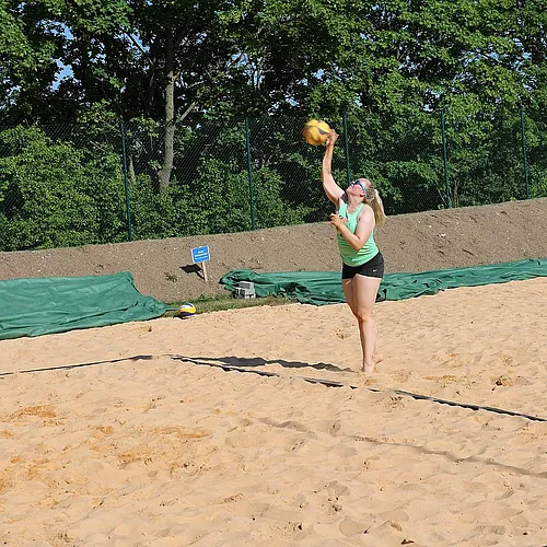 Einweihung des Beachplatzes