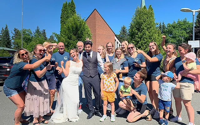 Hochzeit Natze und Steff