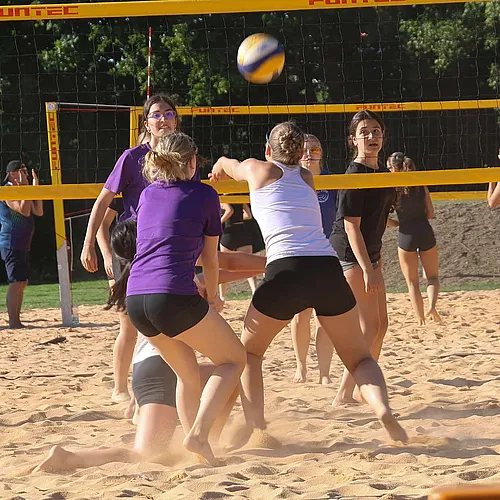 Einweihung des Beachplatzes
