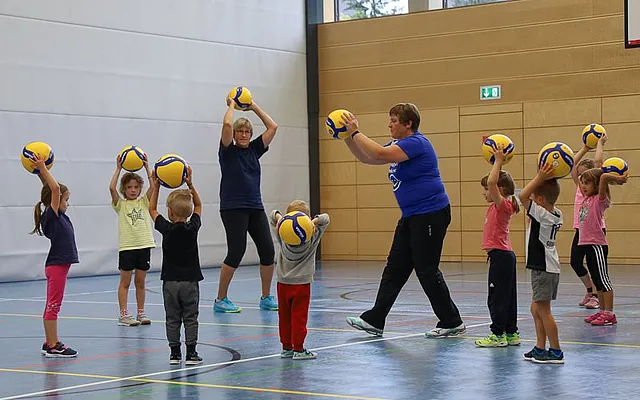Unsere neue Ballspielgruppe von 4-7 Jahren