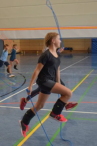 Spass am Volleyball mit Ulli