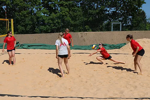 Einweihung des Beachplatzes